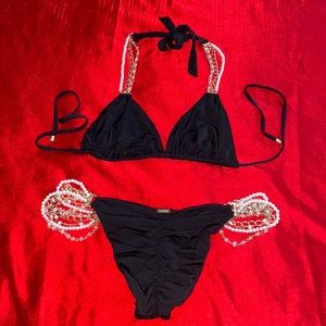 Sexy Classy Black Beach Bunny Bikini